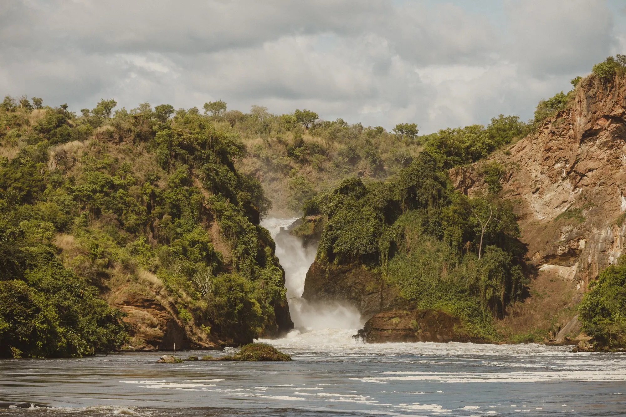 Murchison Falls, on the River Nile