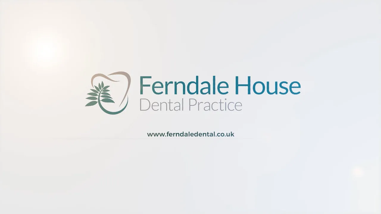 The Ferndale House logo on white, the practice film’s opening