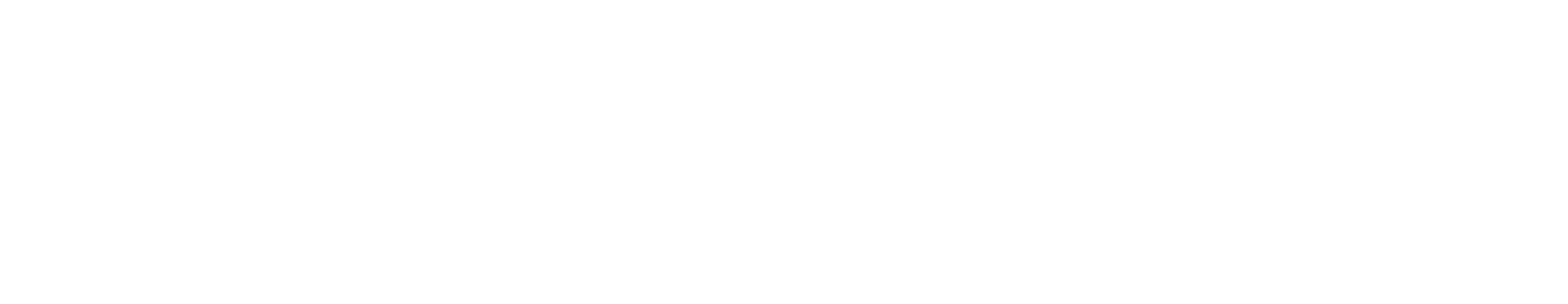 The logo all in white on the brand’s teal