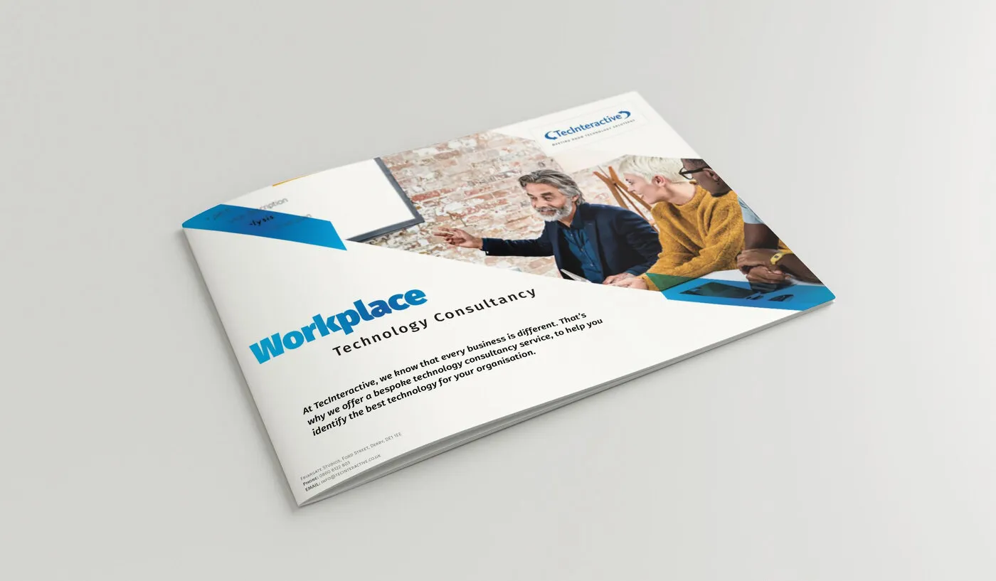 The Workplace Technology Consultancy guide, printed and open